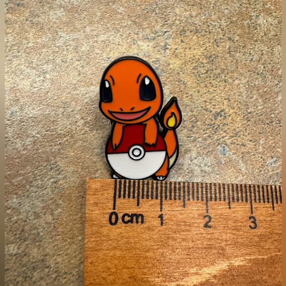 Pokemon Snorlax, Chikorita and Charmander with Pokéball - Picture 7 of 8